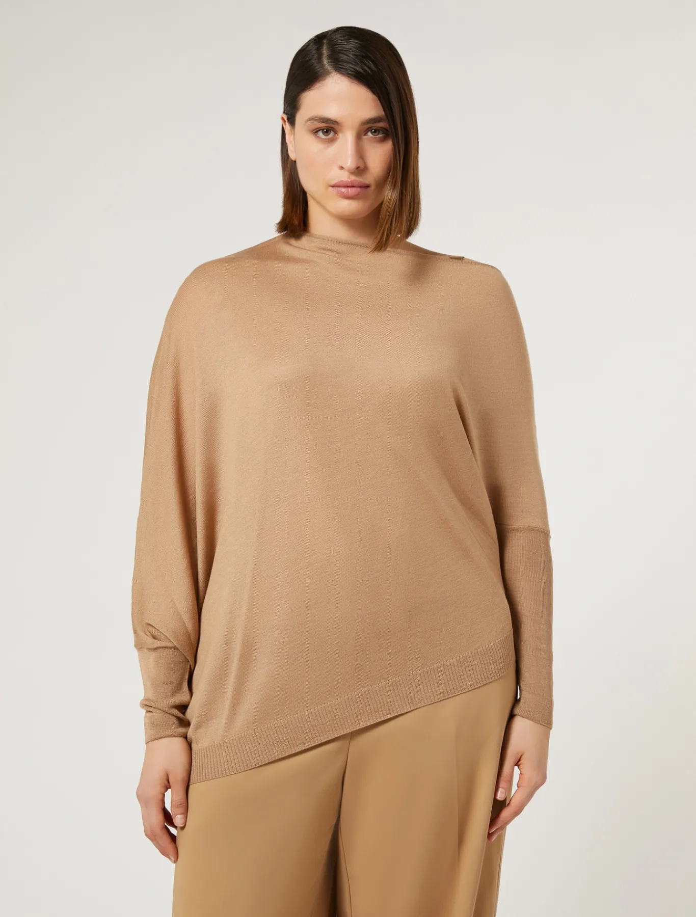 Marina Rinaldi Pull en laine et soie mélangées POILDECHAMEAU Outlet