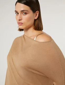 Marina Rinaldi Pull en laine et soie mélangées POILDECHAMEAU Outlet