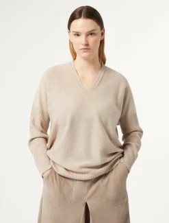 Marina Rinaldi Pull en laine mélangée POUDRE New