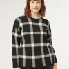 Marina Rinaldi Pull en laine mélangée NOIR Sale