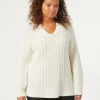 Marina Rinaldi Pull en laine mélangée LAIT Clearance