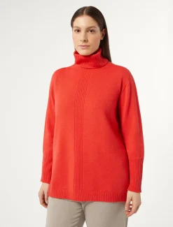 Marina Rinaldi Pull en laine mélangée ROUGE Online