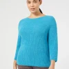 Marina Rinaldi Pull en laine mélangée TURQUOISE Best