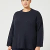 Marina Rinaldi Pull en laine mélangée BLEUNUIT Clearance