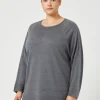 Marina Rinaldi Pull en laine mélangée GRISMOYEN Outlet