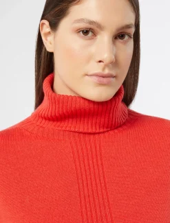 Marina Rinaldi Pull en laine mélangée ROUGE Online