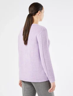 Marina Rinaldi Pull en laine mélangée MAUVE Hot