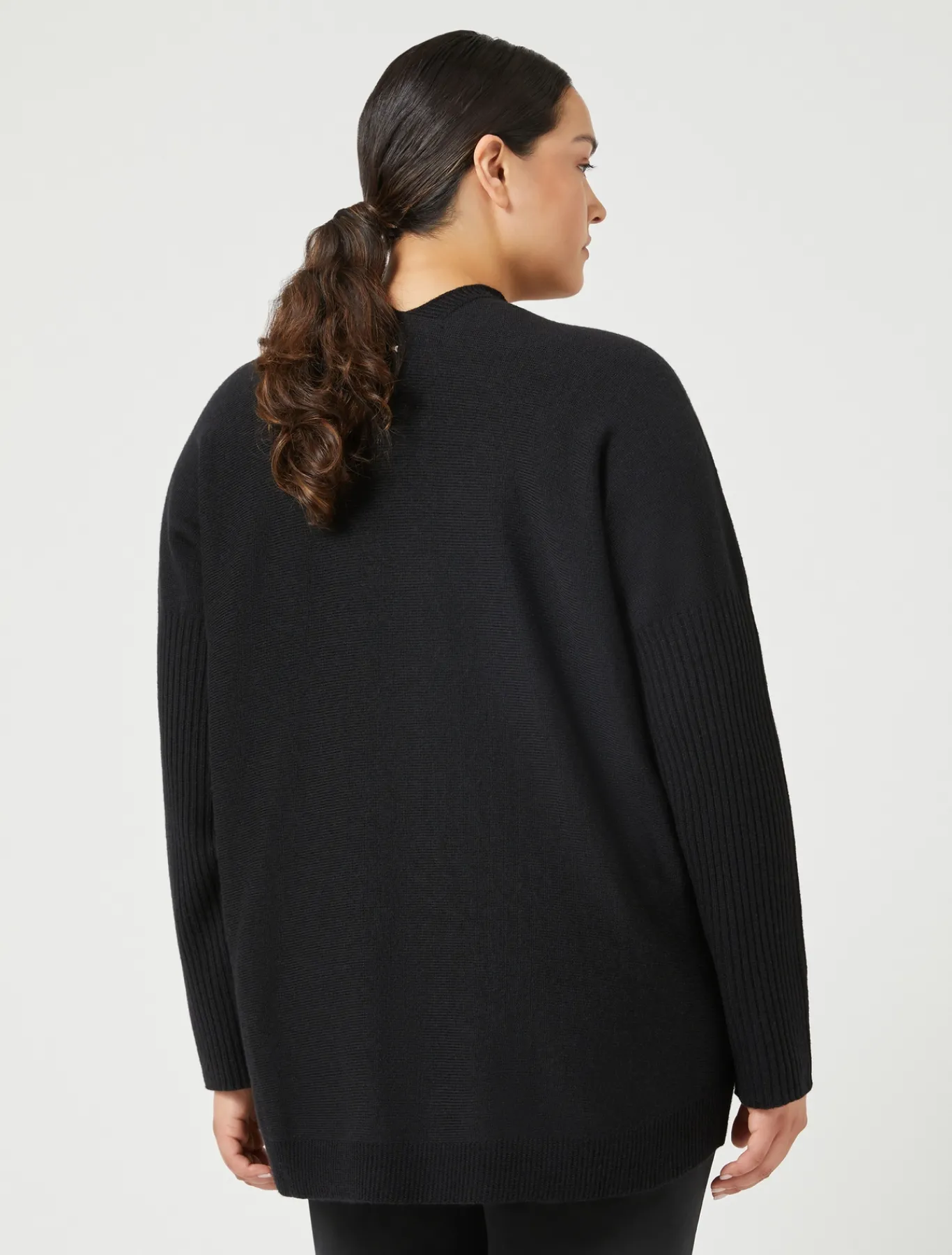 Marina Rinaldi Pull en laine mélangée NOIR Sale