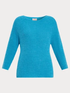 Marina Rinaldi Pull en laine mélangée TURQUOISE Best