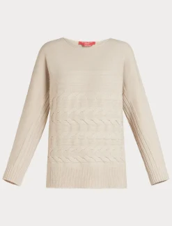 Marina Rinaldi Pull en laine mélangée POUDRE Discount