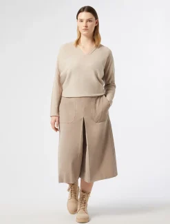 Marina Rinaldi Pull en laine mélangée POUDRE New