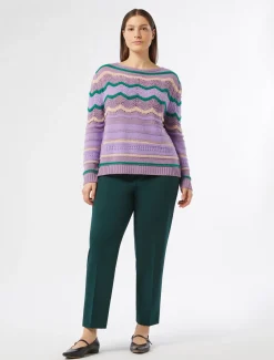 Marina Rinaldi Pull en laine mélangée MAUVE New