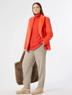 Marina Rinaldi Pull en laine mélangée ROUGE Online