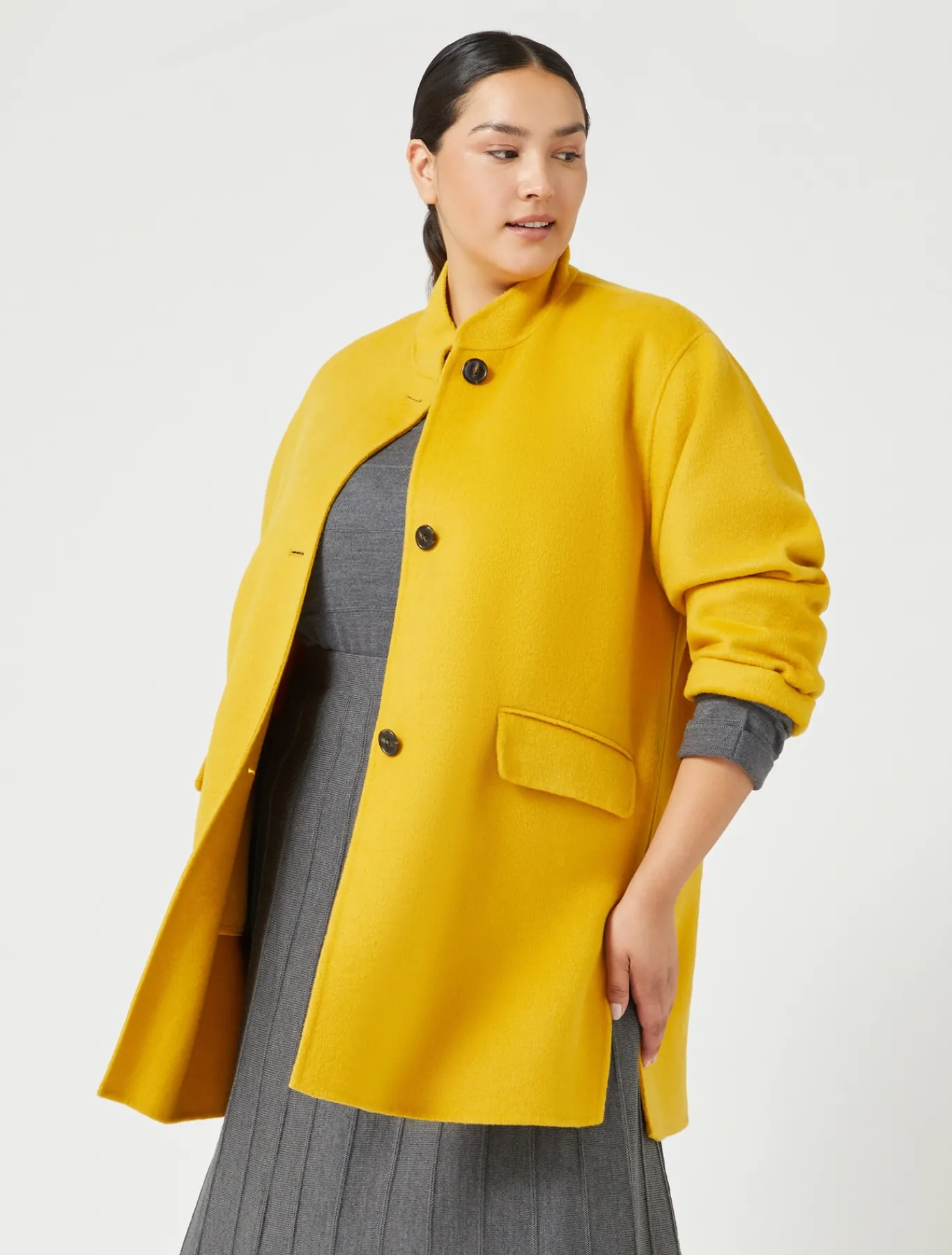 Marina Rinaldi Pull en laine mélangée GRISMOYEN Outlet
