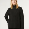 Marina Rinaldi Pull en laine mélangée avec strass NOIR Online