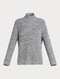 Marina Rinaldi Pull en laine mélangée avec strass BLANCNOIR Hot