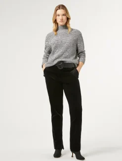 Marina Rinaldi Pull en laine mélangée avec strass BLANCNOIR Hot