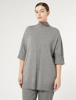 Marina Rinaldi Pull en mélange de cachemire GRISMOYEN Fashion