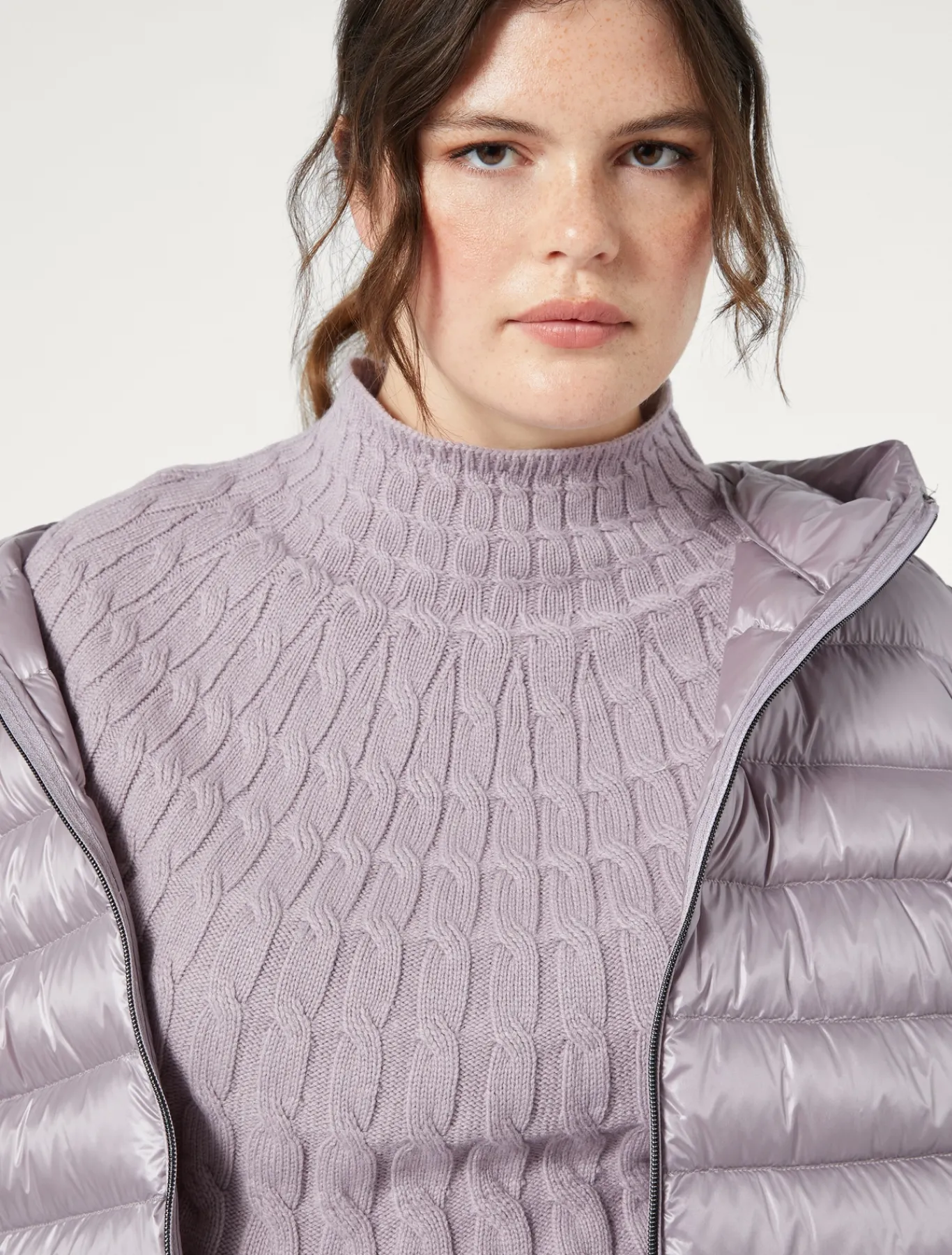 Marina Rinaldi Pull en mélange de cachemire torsadé GLYCINE Discount