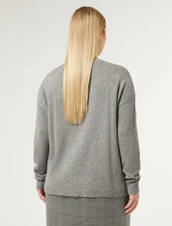 Marina Rinaldi Pull en mélange de cachemire GRISMOYEN New
