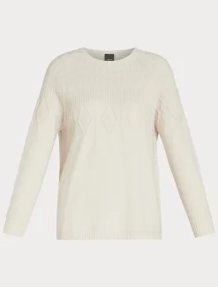 Marina Rinaldi Pull en mélange de cachemire BEIGE Best