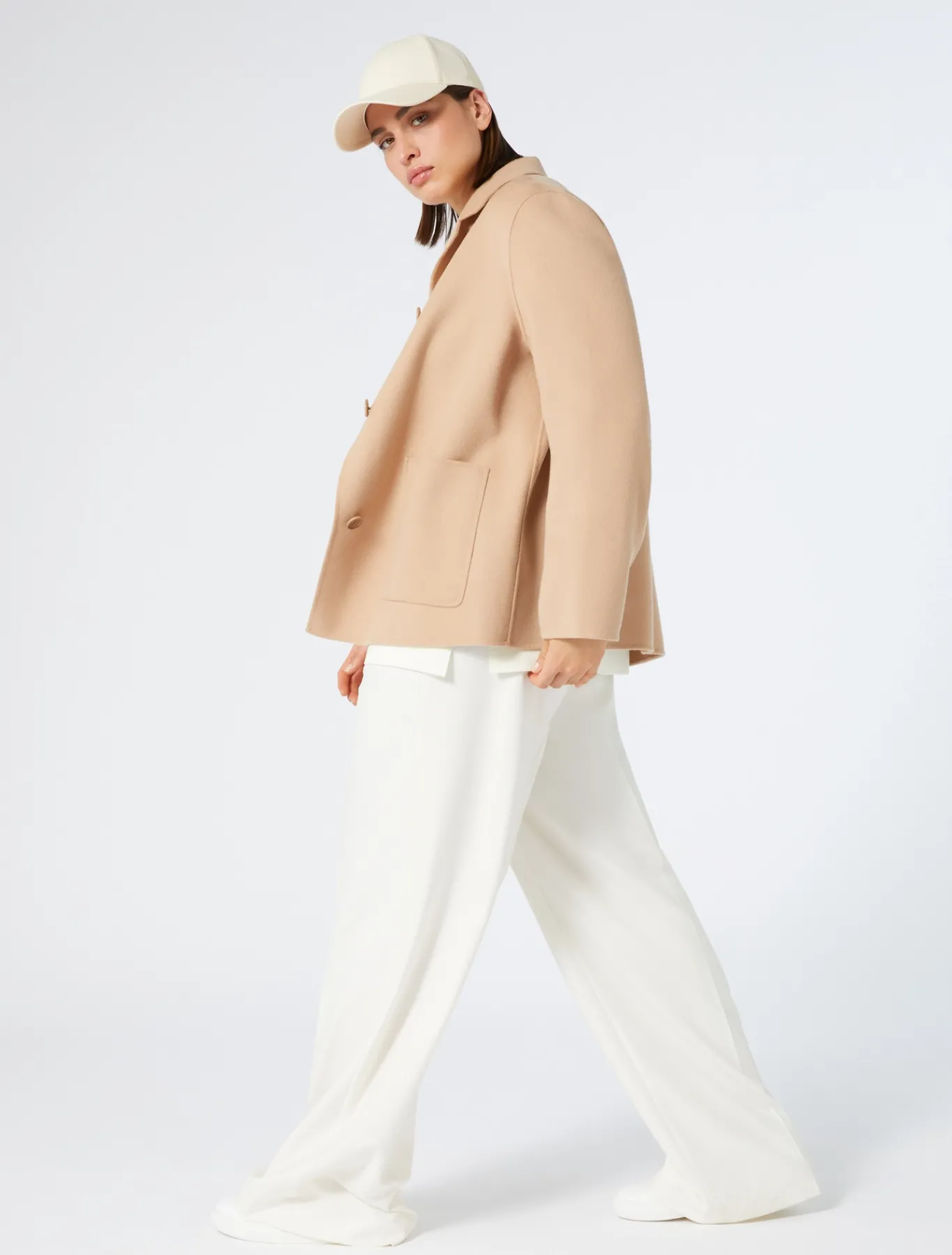 Marina Rinaldi Pull en mélange de coton IVOIRE Clearance