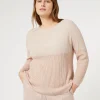 Marina Rinaldi Pull en mélange de laine et cachemire ROSE Sale