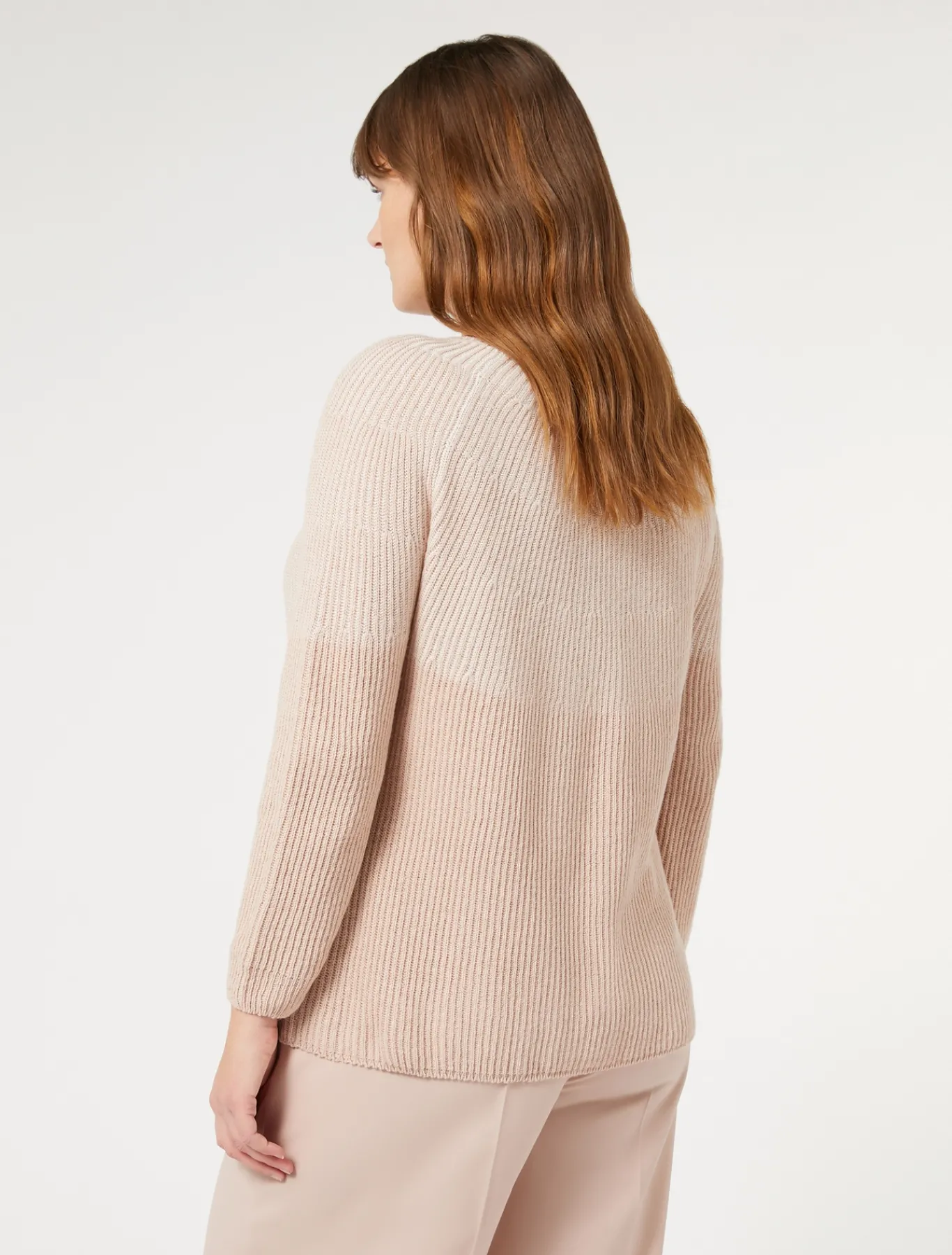 Marina Rinaldi Pull en mélange de laine et cachemire ROSE Sale