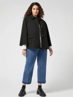 Marina Rinaldi Pull en mélange de laine et viscose BLANC Clearance