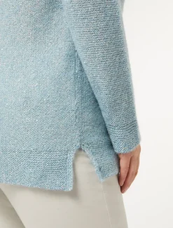 Marina Rinaldi Pull en mohair et paillettes BLEUNUANCE' Online
