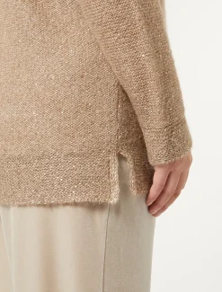 Marina Rinaldi Pull en mohair et paillettes ROCHE Sale