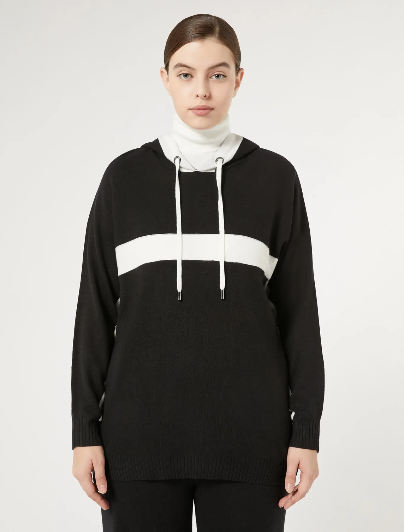Marina Rinaldi Pull en viscose NOIR Sale