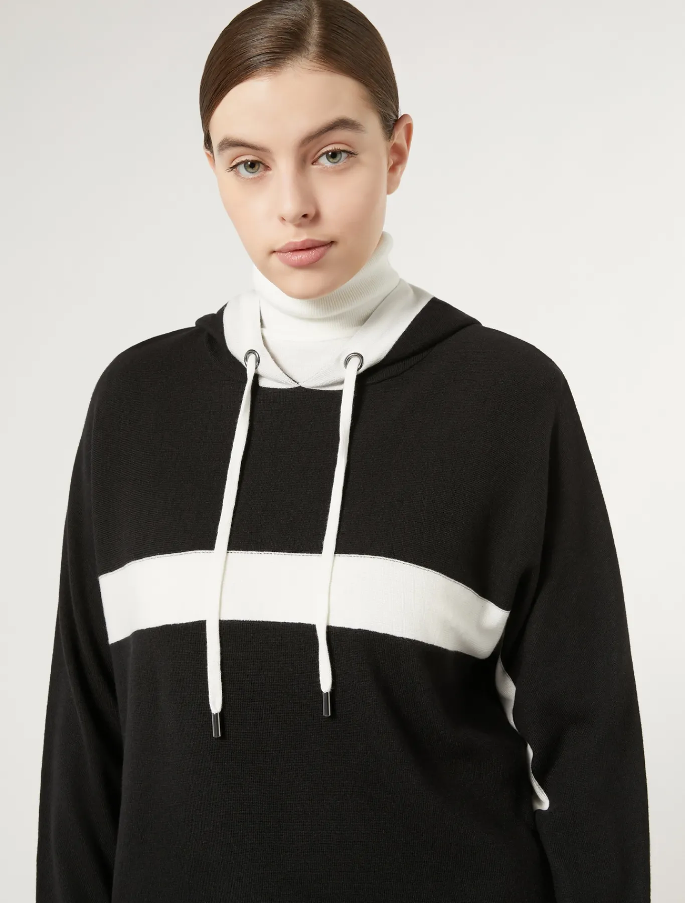 Marina Rinaldi Pull en viscose NOIR Sale
