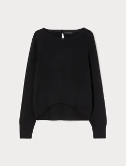 Marina Rinaldi Pull en viscose NOIR Clearance