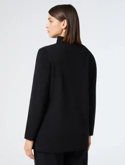 Marina Rinaldi Pull en viscose NOIR Clearance