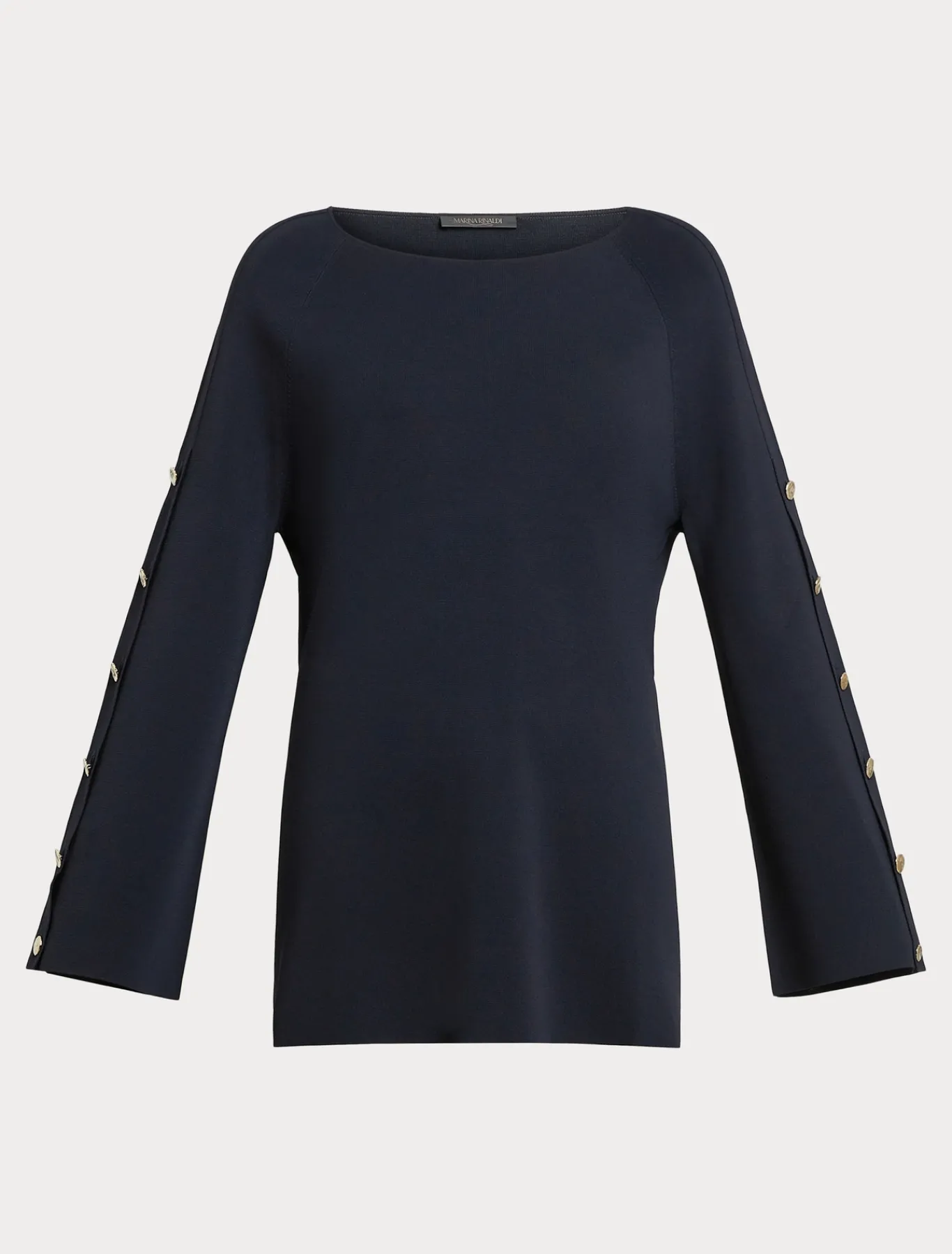 Marina Rinaldi Pull en viscose BLEUNUIT Fashion