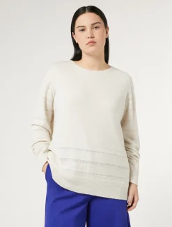 Marina Rinaldi Pull en viscose, laine et cachemire ALBINO Discount