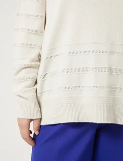 Marina Rinaldi Pull en viscose, laine et cachemire ALBINO Discount