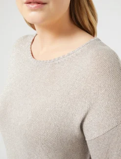 Marina Rinaldi Pull en viscose lurex GRISMOYEN Online