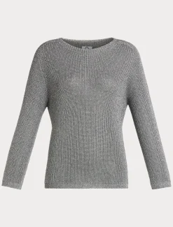 Marina Rinaldi Pull en viscose lurex GRISMOYEN Online