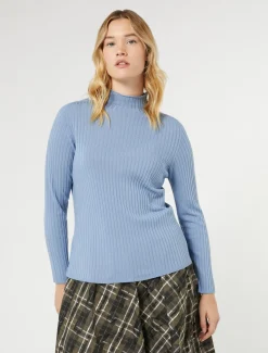Marina Rinaldi Pull en viscose stretch AZURE Hot