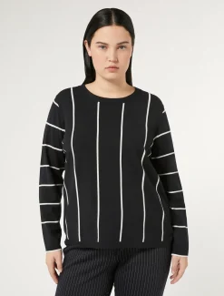 Marina Rinaldi Pull en viscose stretch BLEUMARINE Best