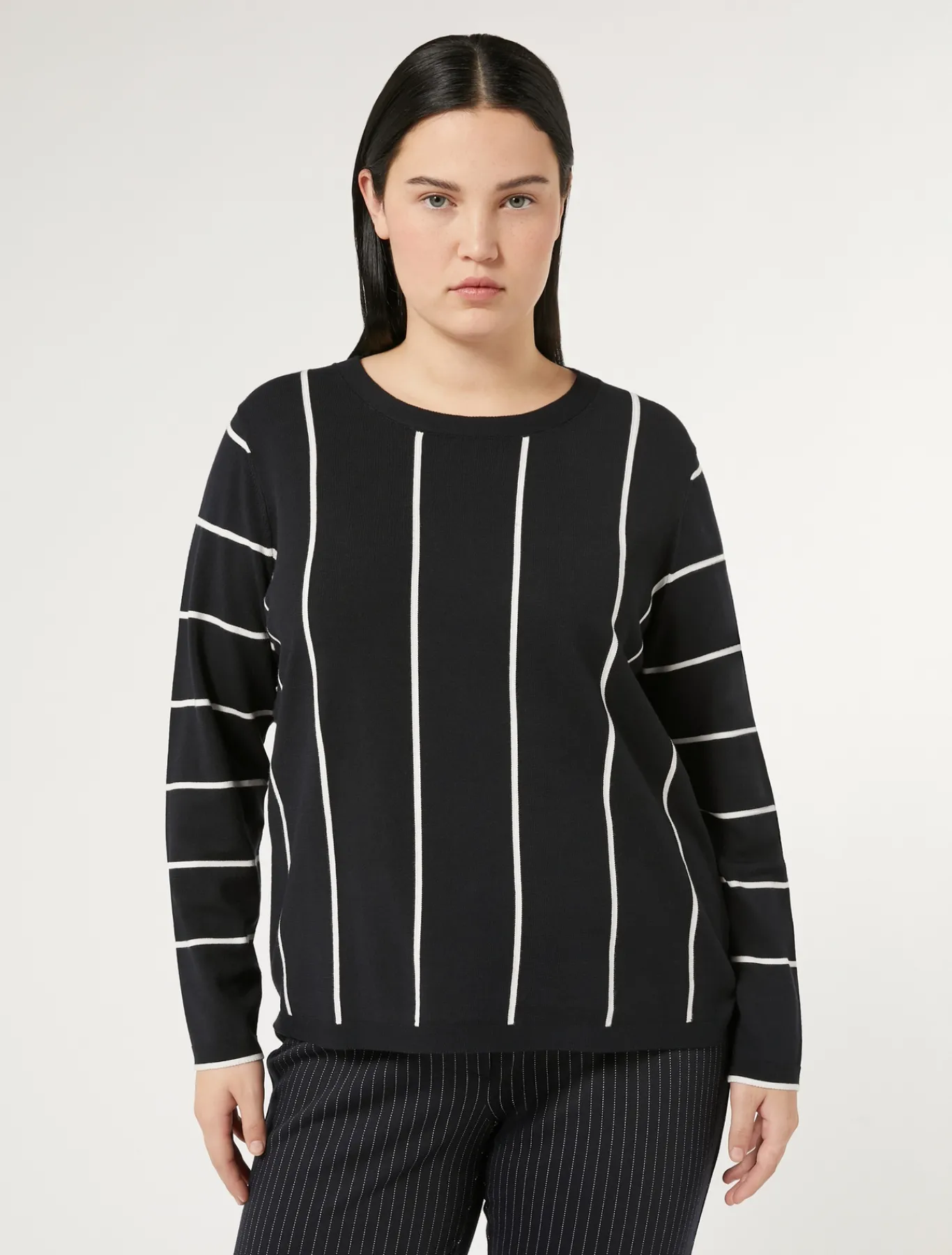 Marina Rinaldi Pull en viscose stretch BLEUMARINE Best