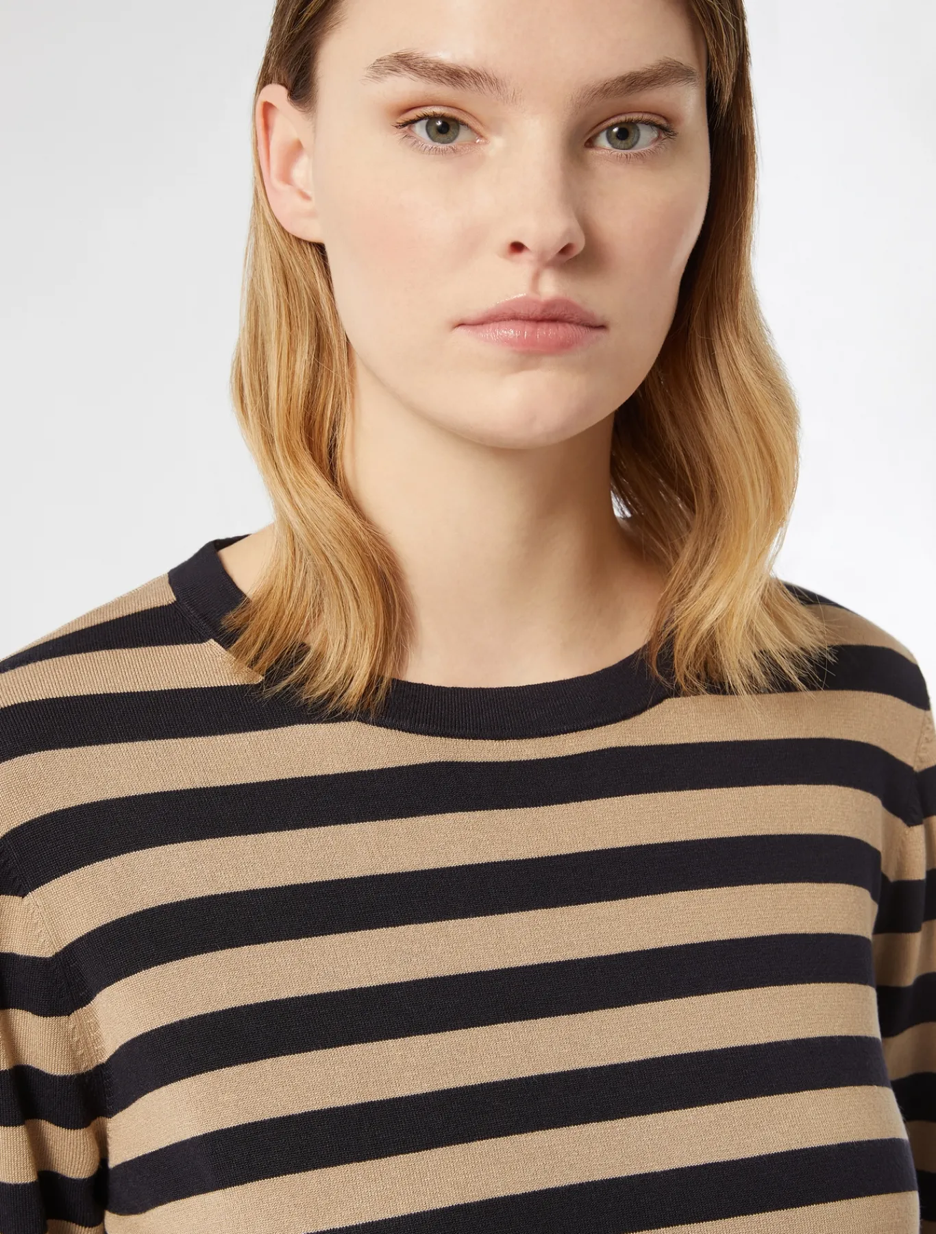 Marina Rinaldi Pull en viscose stretch BLEUNUIT Fashion