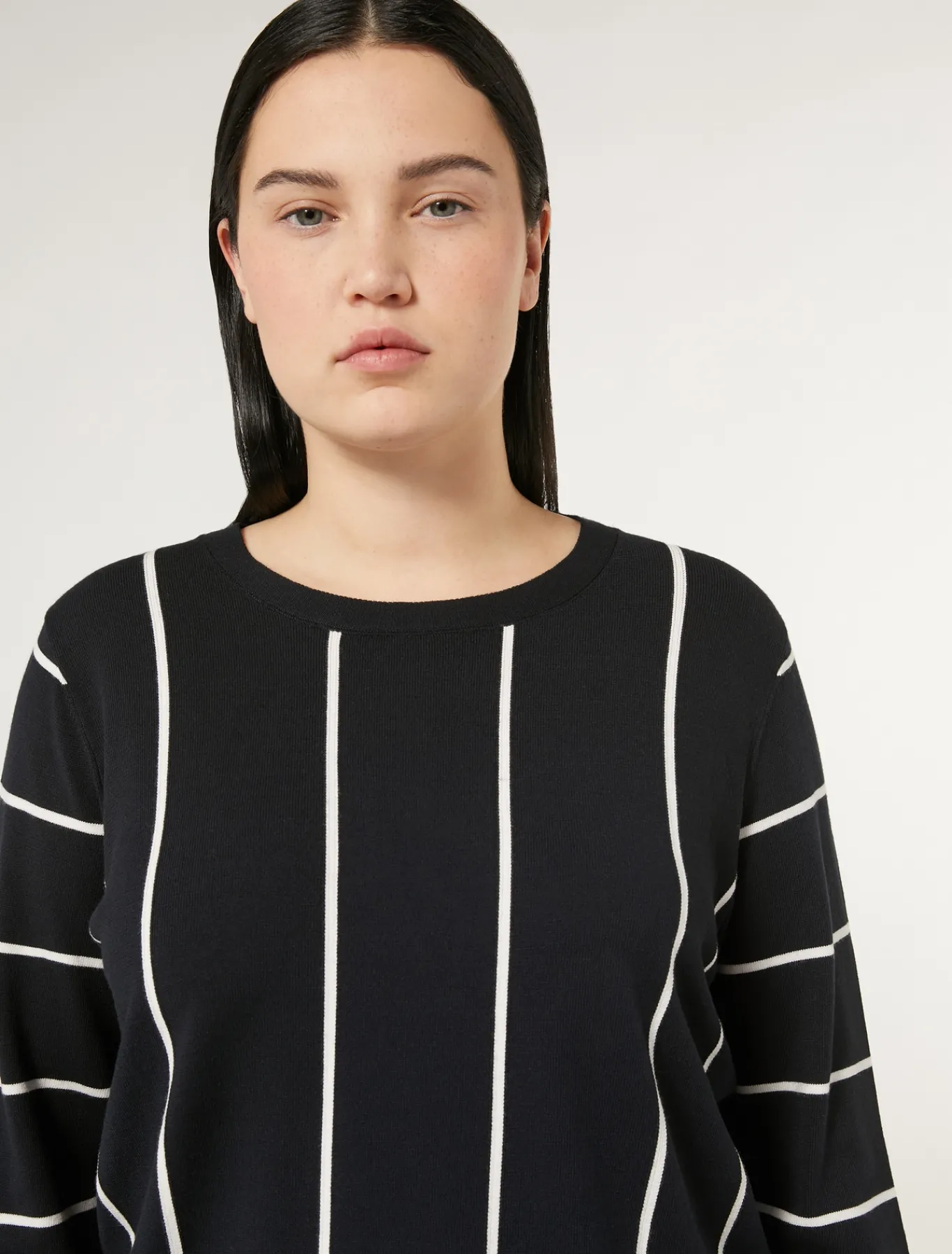 Marina Rinaldi Pull en viscose stretch BLEUMARINE Best