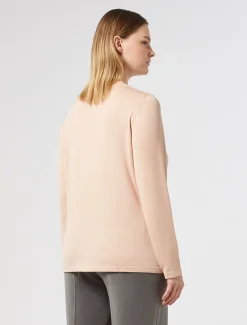 Marina Rinaldi Pull en viscose stretch MAUVE Online