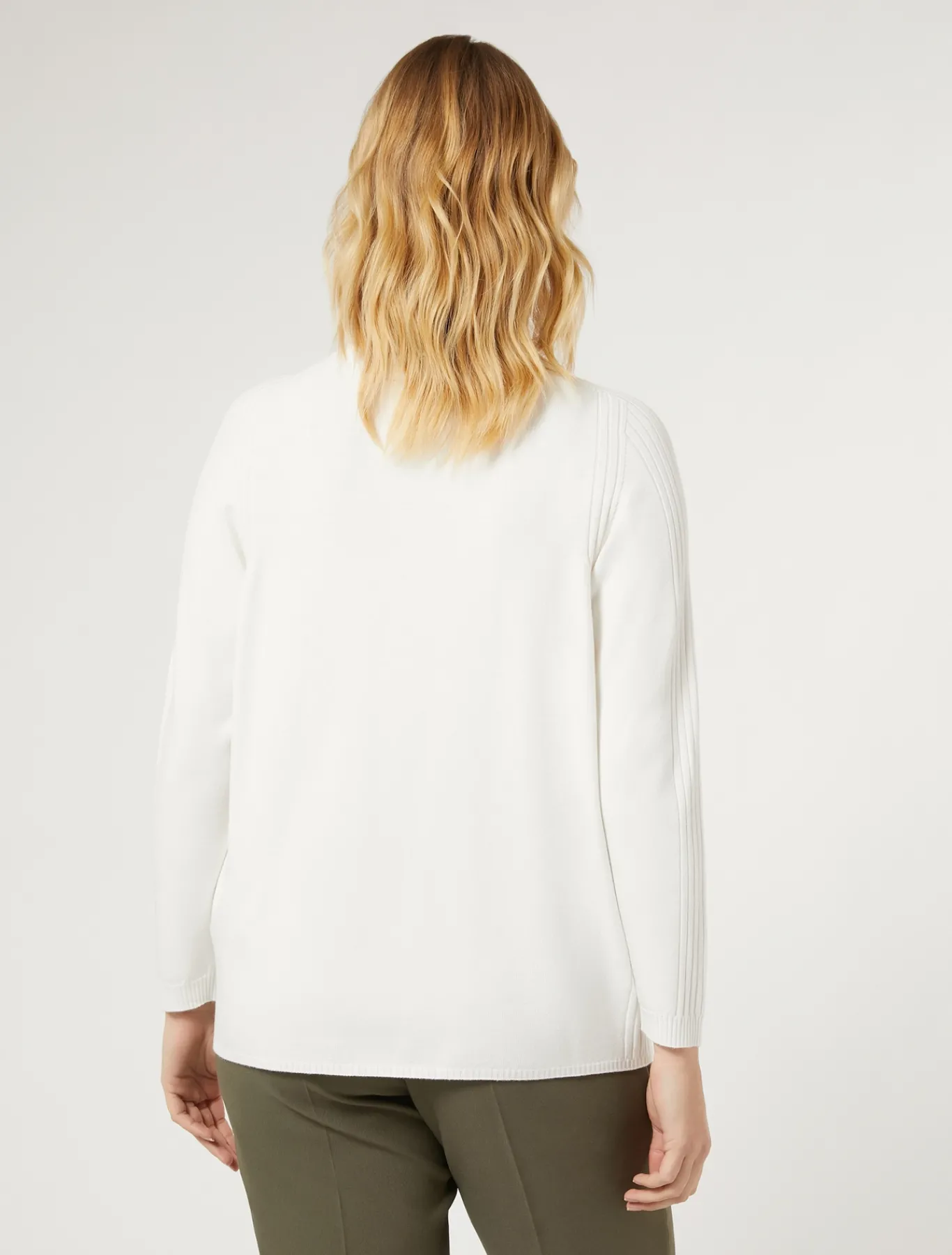 Marina Rinaldi Pull en viscose stretch BLANC Online