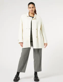 Marina Rinaldi Pull en viscose stretch NOIRBLANC New