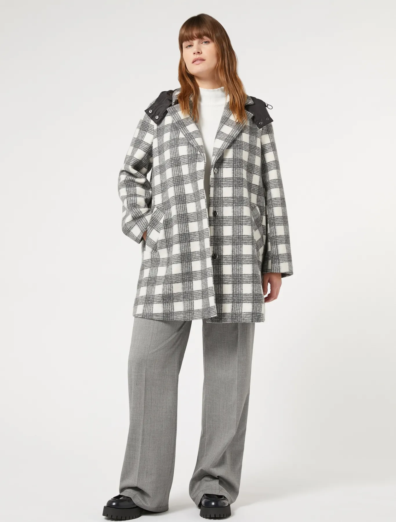 Marina Rinaldi Pull en viscose stretch BLANC Fashion