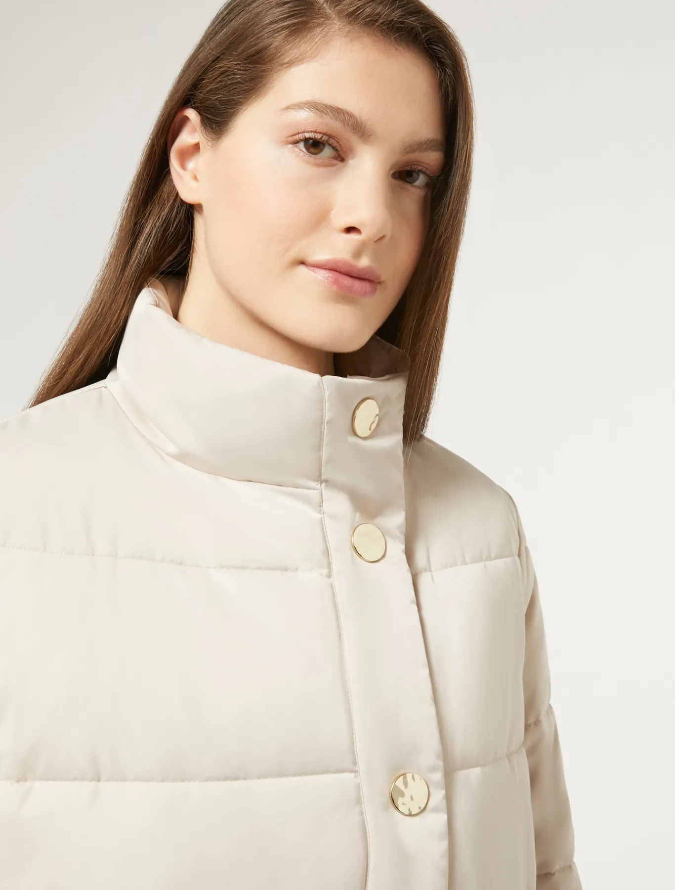 Marina Rinaldi Rembourré en satin imperméable MAKEUPLUMIERE Hot